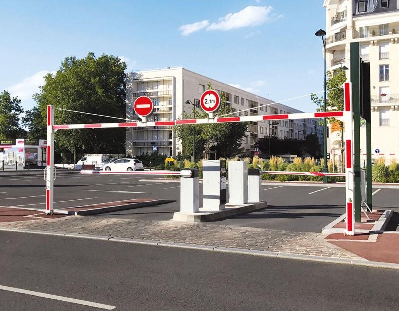 Pose de mobilier urbain